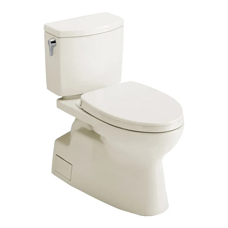 Toilet Vespin II 2 Pieces Universal Height Sedona Beige Elongated ADA 30 Inch 1.0 Gallons per Flush Left Hand Chrome Soft Close